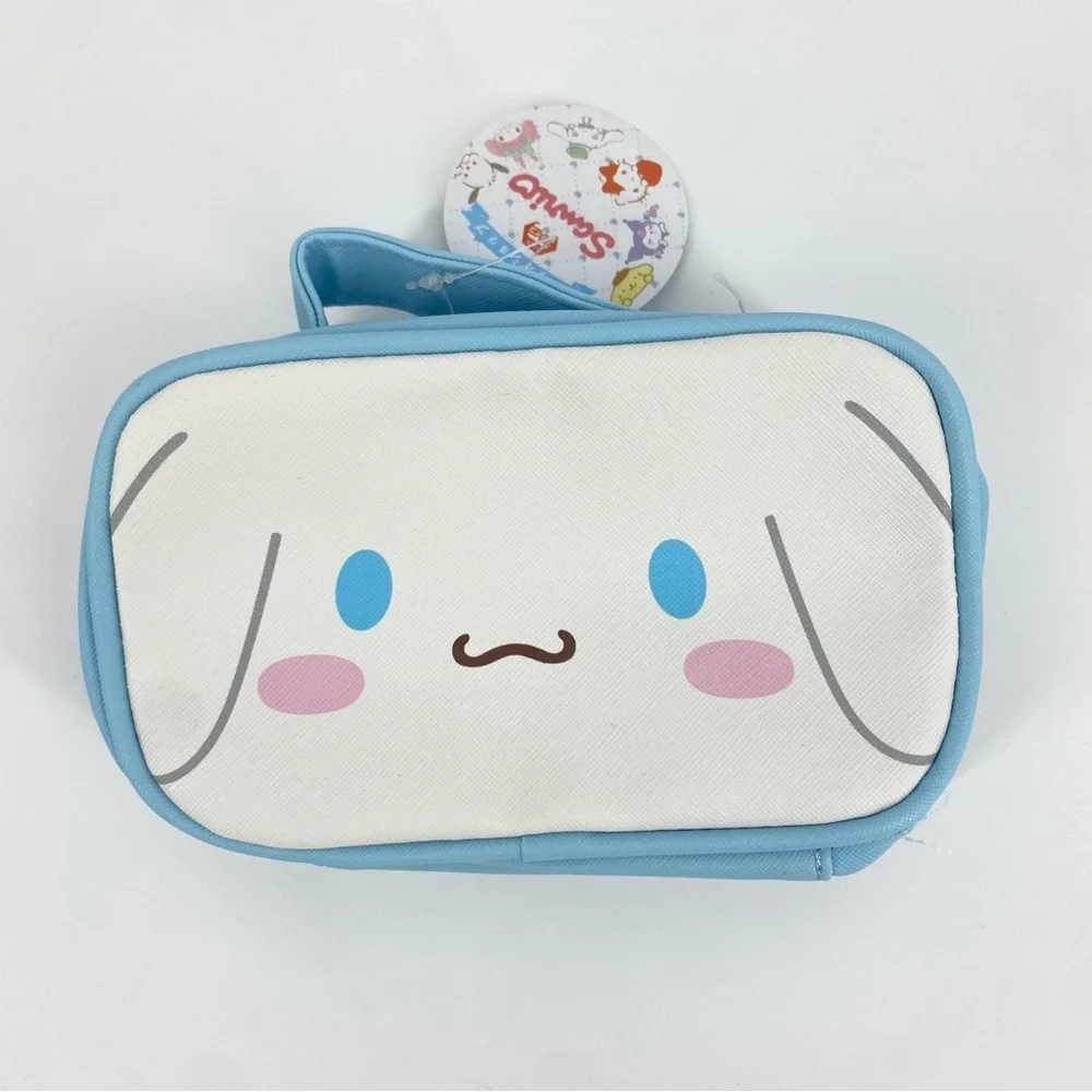 Sanrio Hello Kitty Cinnamoroll Small Zip Pouch Bag NWT